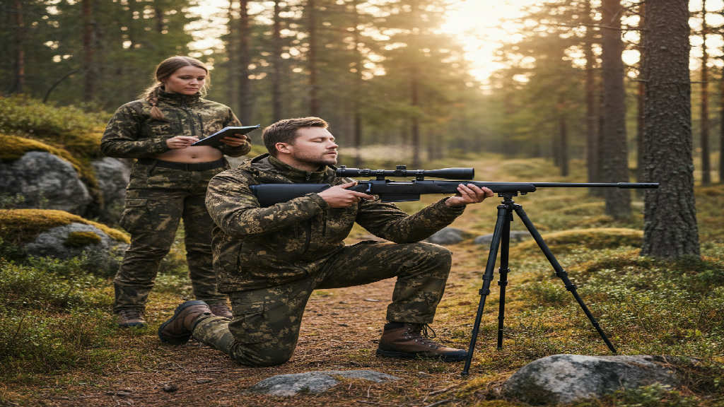 dinjagarexamen-vapen-ammunition-skjutteknik-grundstallningar-och-andning